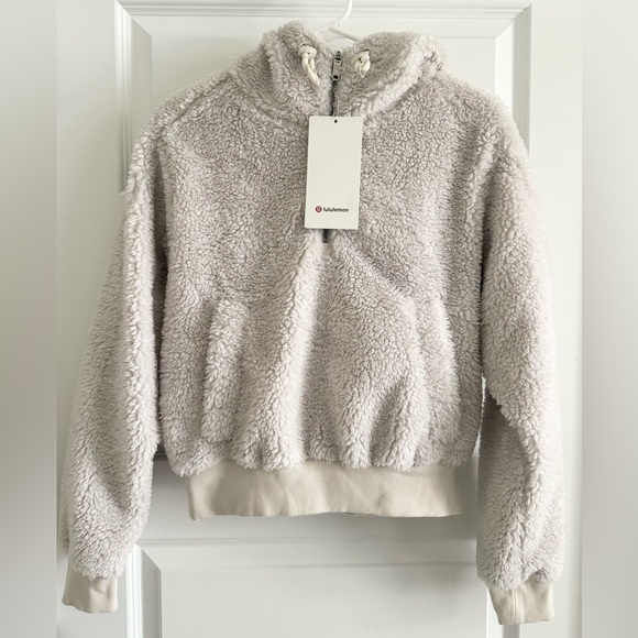 Lululemon Textured Fleece Half Zip - Picture 1 of 16